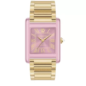   WATCHPEOPLE WP6 - Arany, lágy rózsaszín,  női karóra - 27 mm - (701060)