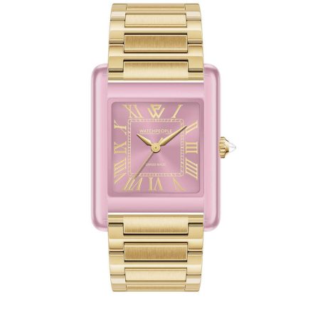WATCHPEOPLE WP6 - Arany, lágy rózsaszín,  női karóra - 27 mm - (701060)