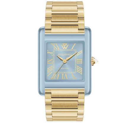 WATCHPEOPLE WP6 - Arany, lágy kék,  női karóra - 27 mm - (701062)