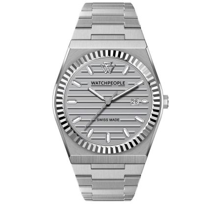 WATCHPEOPLE WP1 - Ezüst, unisex karóra - 41 mm - (701166)