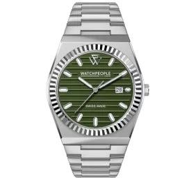   WATCHPEOPLE WP1 - Időtlen zöld, unisex karóra - 41 mm - (701167)