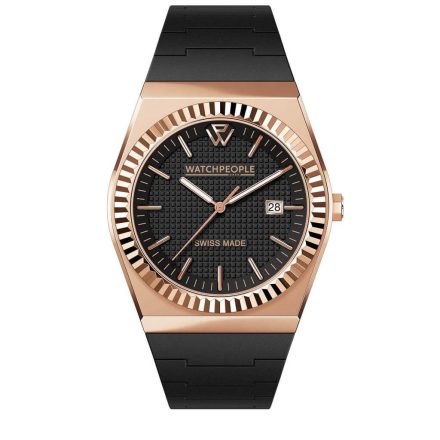 WATCHPEOPLE WP1 - Rozé arany, fekete, női karóra - 36 mm - (701177)