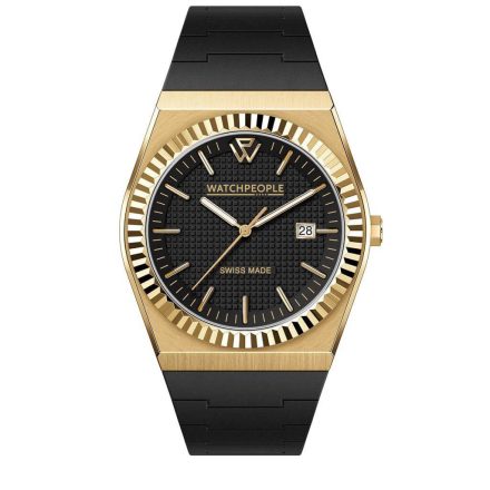 WATCHPEOPLE WP1 - Arany, fekete, unisex karóra - 41 mm - (701193)
