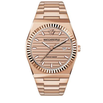 WATCHPEOPLE WP1 - Rozé arany, unisex karóra - 41 mm - (701199)