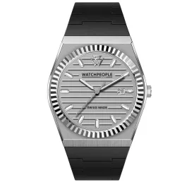 WATCHPEOPLE WP1 - Ezüst, unisex karóra - 41 mm - (701223)