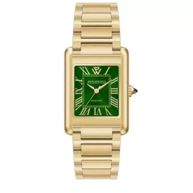   WATCHPEOPLE WP6 - Arany, smarad zöld,  női karóra - 30 mm - (701236)