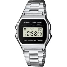 Casio Retro, unisex karóra - 33 mm - (A158WEA-1EF)