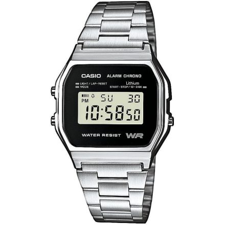 Casio Retro, unisex karóra - 33 mm - (A158WEA-1EF)