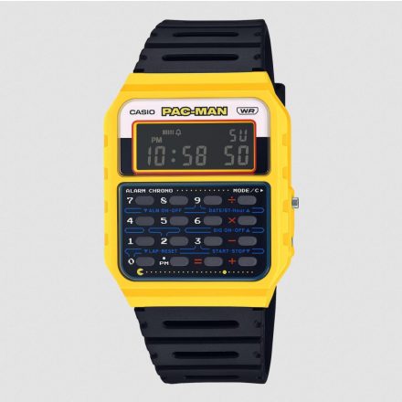 Casio PAC-MAN collaboration models, unisex karóra - 34 mm - (CA-53WPC-1BER)