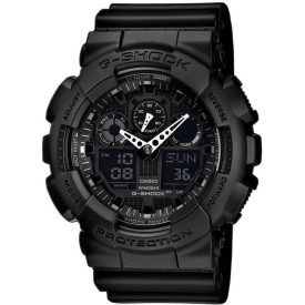 Casio G-Shock, férfi karóra - 51 mm - (GA-100-1A1ER)