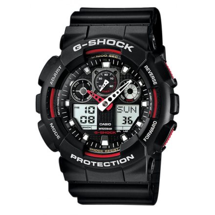 Casio G-Shock, férfi karóra - 52 mm - (GA-100-1A4ER)