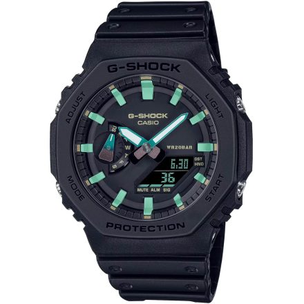 Casio G-Shock Carbon Core Guard, férfi karóra - 45 mm - (GA-2100RC-1AER)