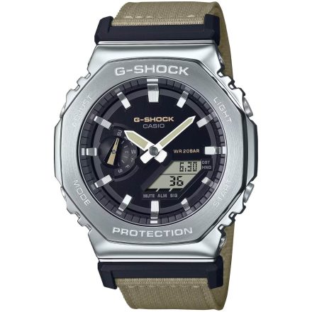 Casio G-Shock Metal Covered, férfi karóra - 45 mm - (GM-2100C-5AER)