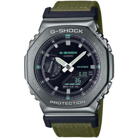 Casio G-Shock Metal Covered, férfi karóra - 45 mm - (GM-2100CB-3AER)
