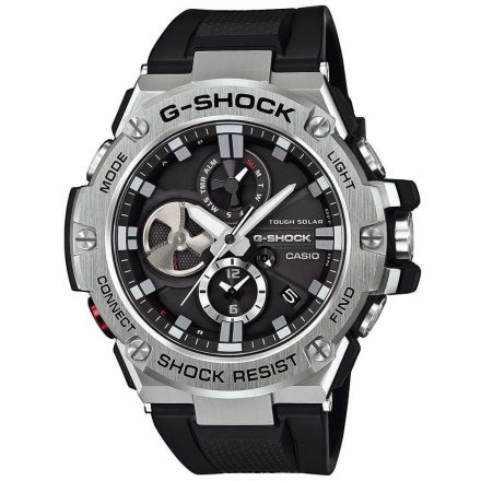 Casio G-Shock G-Steel Premium Bluetooth, férfi karóra - 58 mm (GST-B100-1AER)