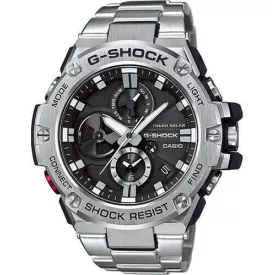   Casio G-Shock G-Steel Premium Bluetooth, férfi karóra - 58 mm (GST-B100D-1AER)