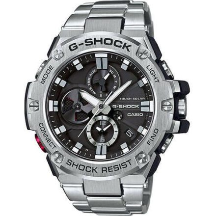 Casio G-Shock G-Steel Premium Bluetooth, férfi karóra - 58 mm (GST-B100D-1AER)