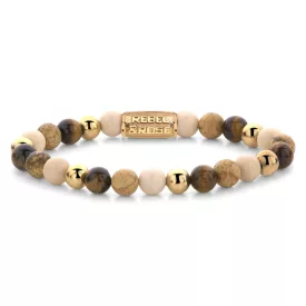   Rebel and Rose - Őszi szerelem karkötő, unisex divatékszer - (RR-60044-G-XS)