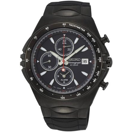 Seiko Chronograph Macchina Sportiva Edition, férfi karóra - 43 mm - (SNAF87P1)